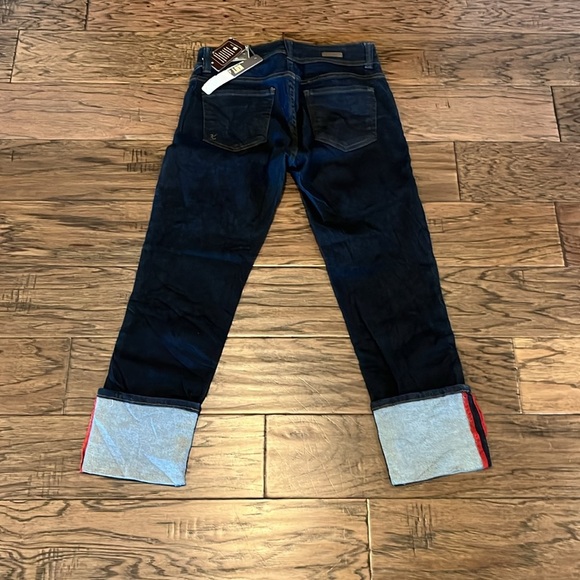 Kut From The Kloth Cameron Straight Leg Mid Rise NWT Size 0 - Picture 2 of 16